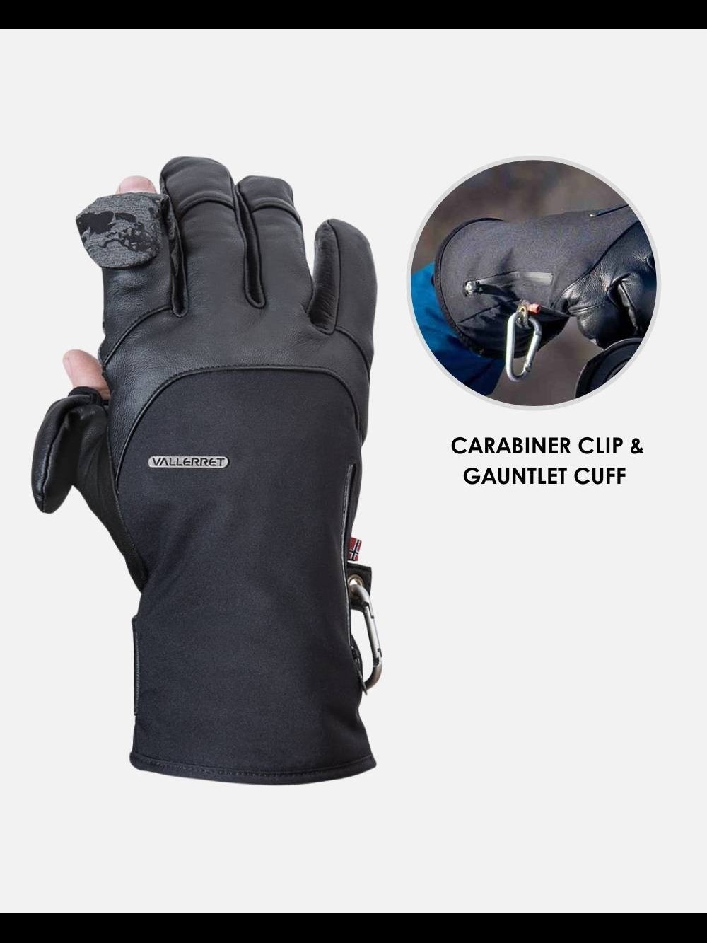 📤FINAL CALL - Sold Out Vallerret Tinden Magnetic Photography Winter Gloves - Picture 6 of 16